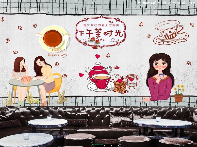 Quán trà sữa - quán kem  MNH-061